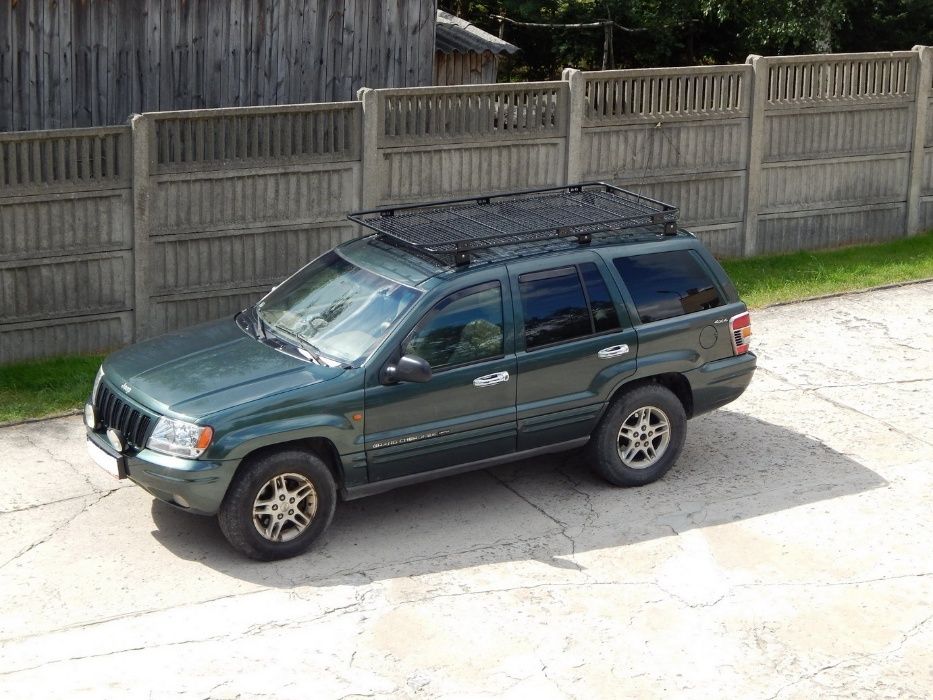 Bagażnik dachowy JEEP Grand Cherokee WJ, z siatką