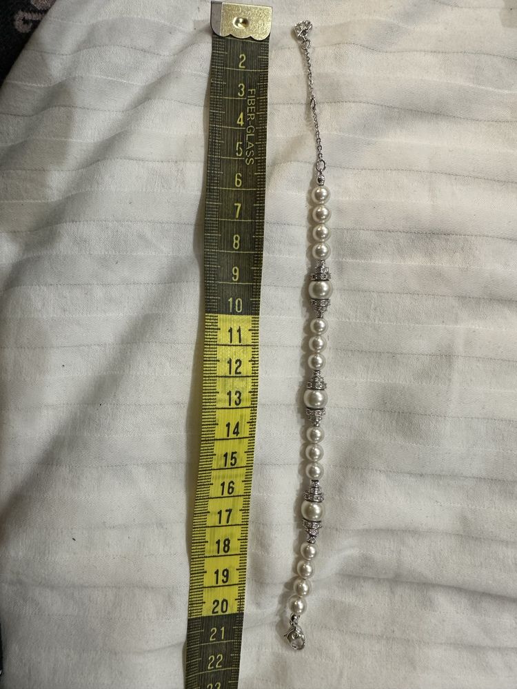 Браслет Swarovski із жемчугом