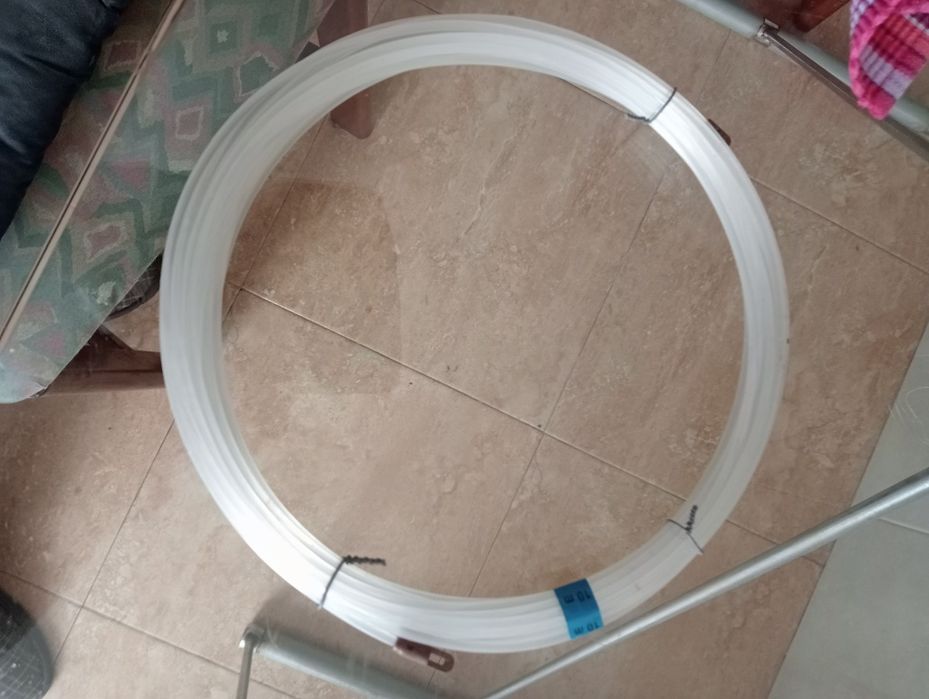 Guia para instalação de fio elétrico 10m novo