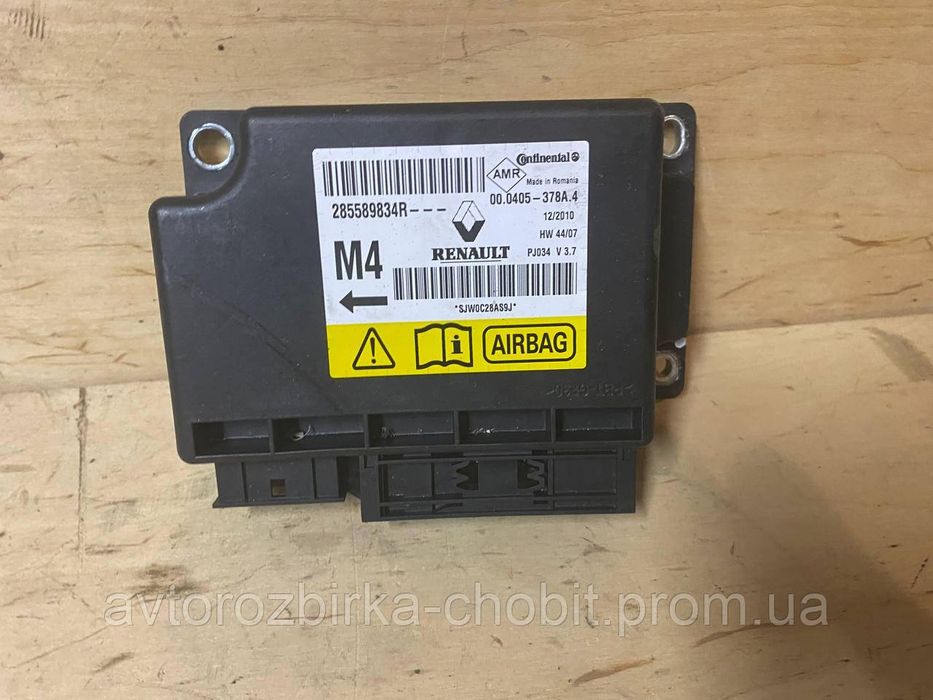 Блок керування AirBag RENAULT SCENIC III 285589834R