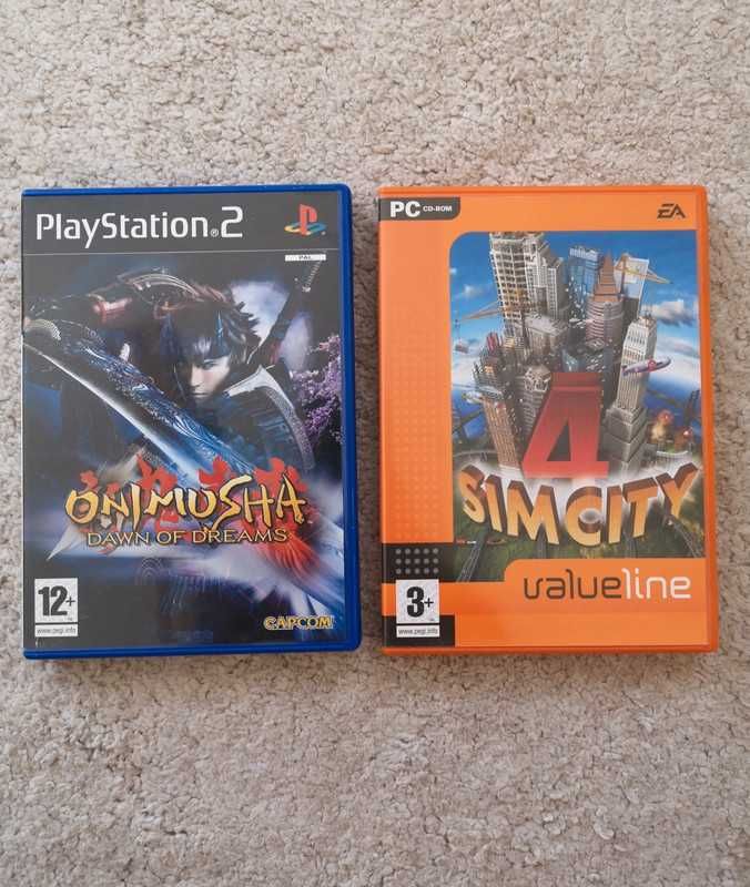 Onimusha Dawn of Dreams para PS2 + SimCity 4 para PC