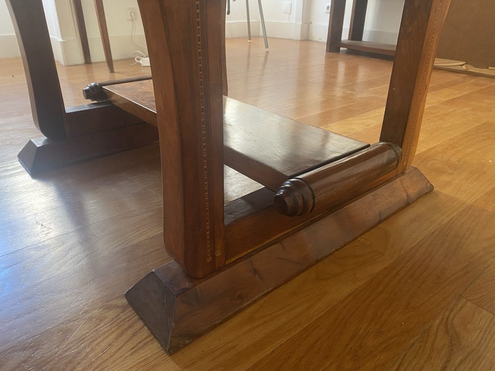Mesa Arte Nova excelente estado 10 pessoas