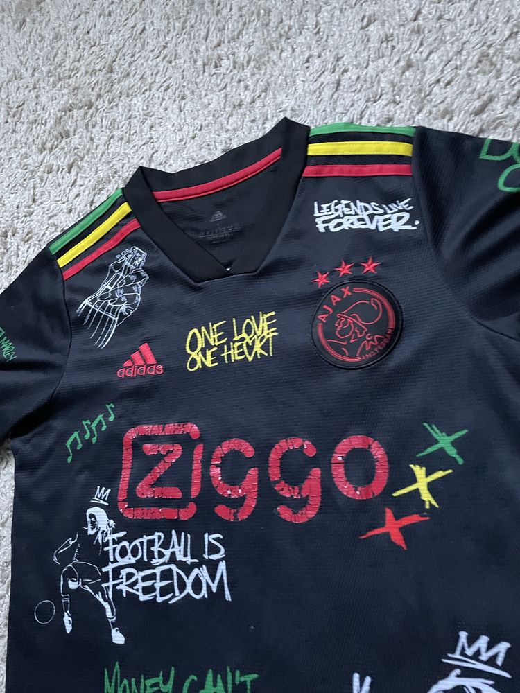 Футболка ajax Bob Marley