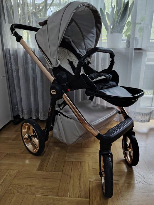 Wózek Destello LUX 4w1 z fotelikiem Avionaut Cosmo 0-13 kg + baza isof
