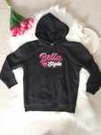 Czarna bluza z kapturem Kitty Bella Style 128 7-8 lat