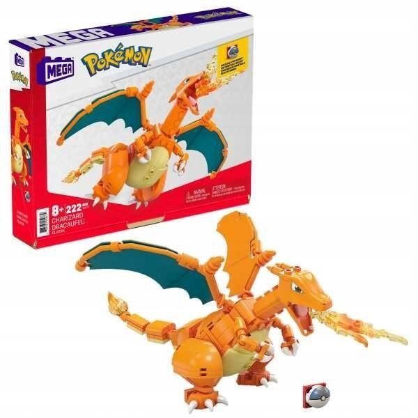 Mega Pokemon Charizard Do Zbudowania, Mattel