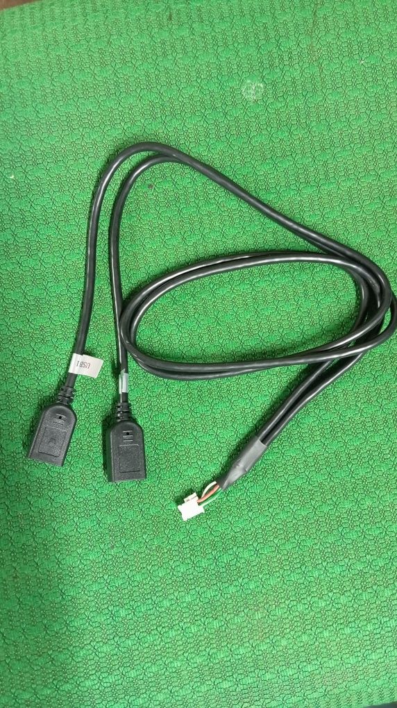 Кабель для андроид магнитолы 2 usb 6 pin