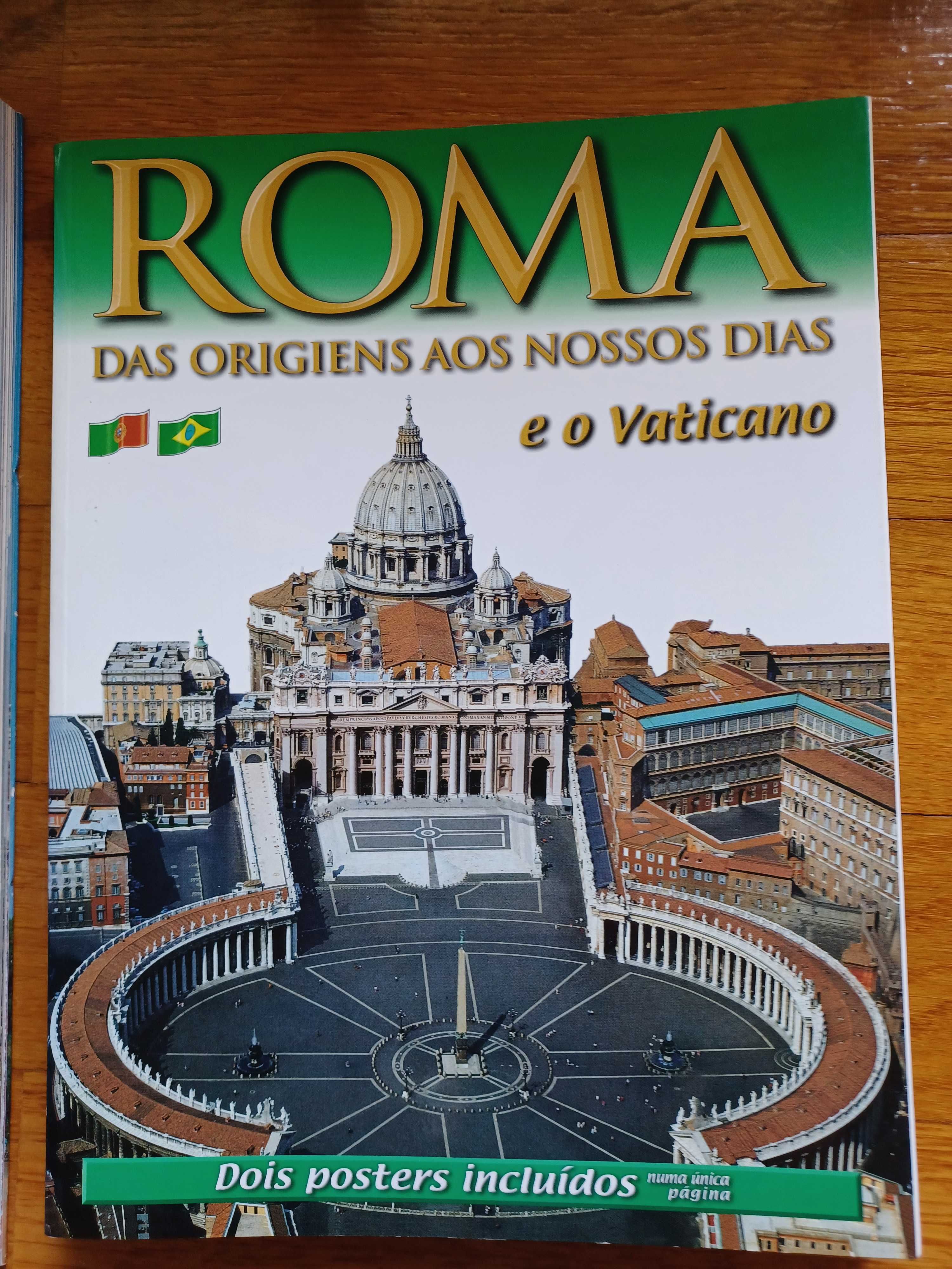 Livros sobre Roma - em Inglês e em português