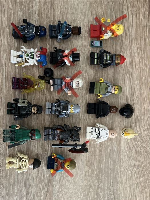 Lego минифигурки