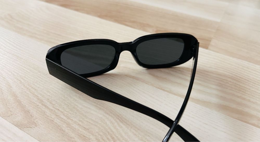Prostokątne modne okulary przeciwsłoneczne