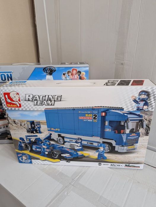 Конструктори дитячі sluban (lego, iblock)