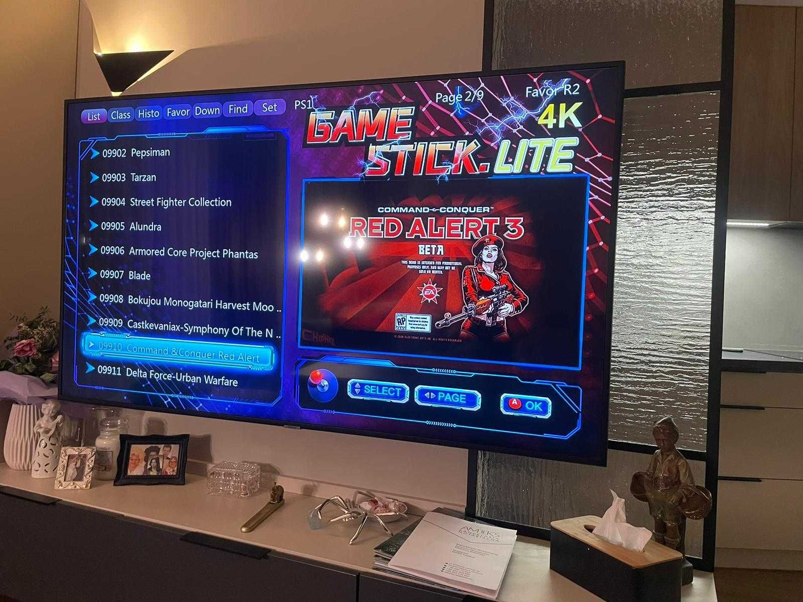 Konsola retro 21000 gier 4K bezprzewodowa