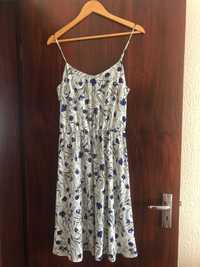 Vestido médio de verão muito elegante e confortável - Zara S