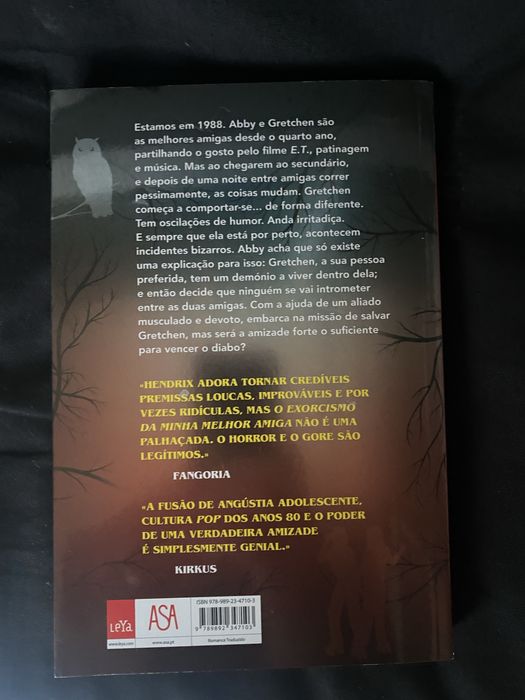 Livro “O Exorcismo da Minha Melhor Amiga” de Grady Hendrix