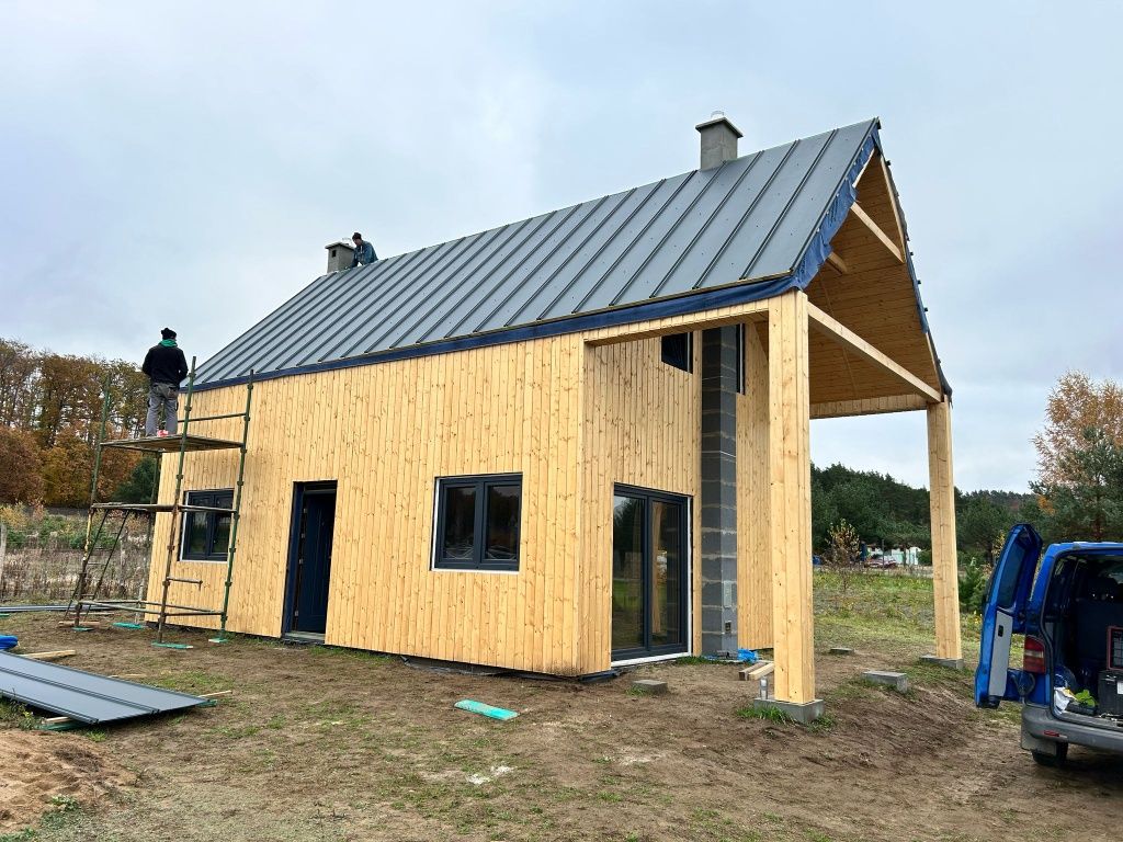 Dom jednorodzinny "stodoła" 100m2