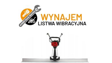 WYNAJEM - listwa wibracyjna/łata wibracyjna