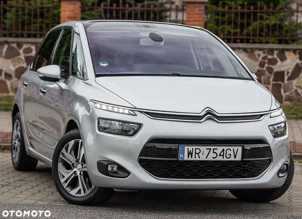 Citroën C4 Picasso 1.6T 156KM Navi Kamera Tempomat LED Parktronic Czujnik Martwego Pola