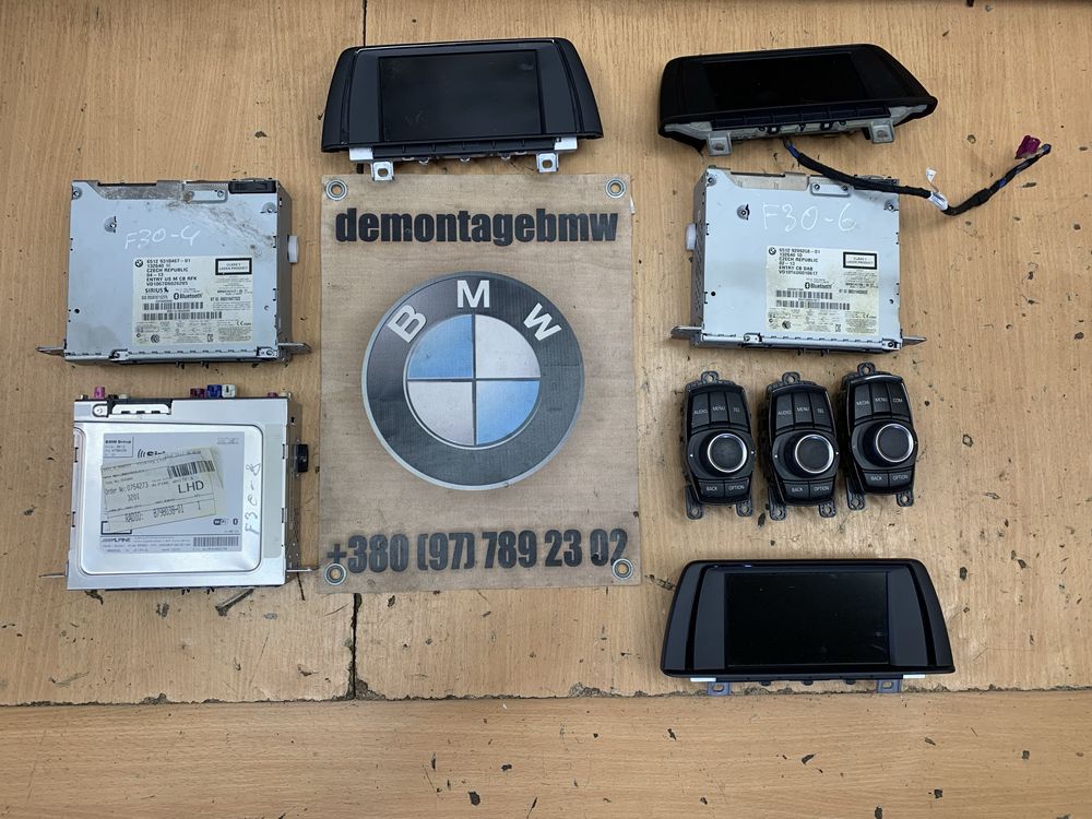 Entry BMW F30 F31 мультимедіа екран джойстик дисплей БМВ Ф30 Ф31