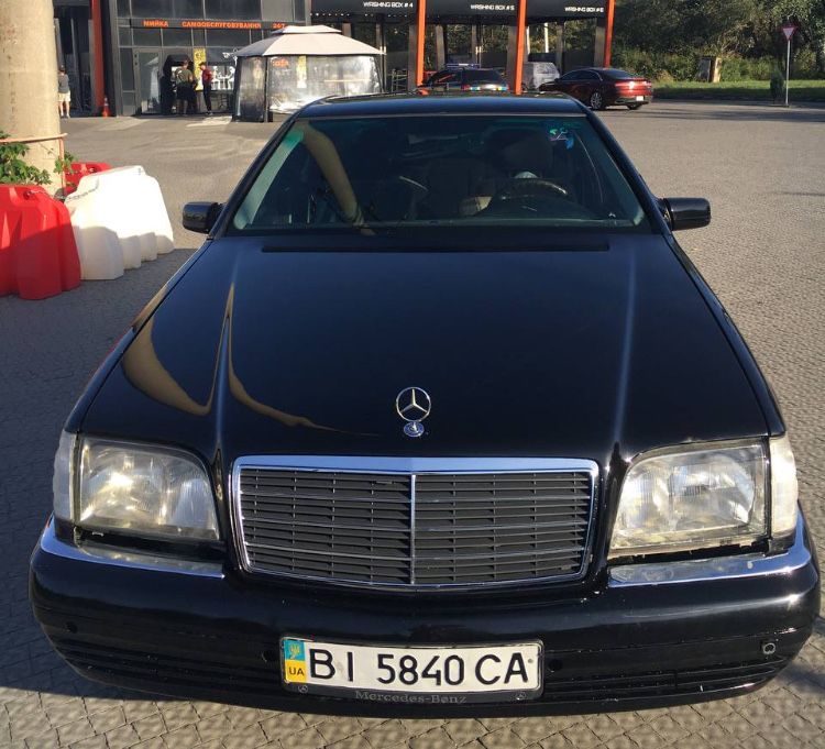 Mersedes w140 кабан