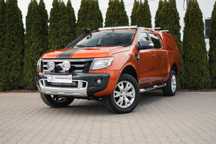 Ford Ranger 3.2 TDCI, 200KM, 4x4, I Wł., Bezwypadkowy, Oryginalny lakier, FV 23%