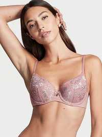 Victoria`s Secret бюстгалтер Lace Lightly Lined Demi Bra, 38С = 85С