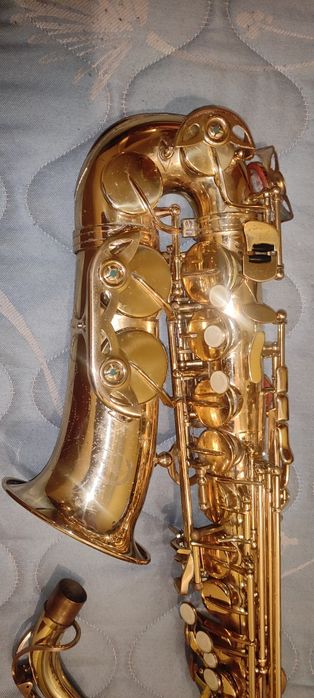 Саксофон альт Rhapsody + повний комплект Мундштук, чехол, лігатура