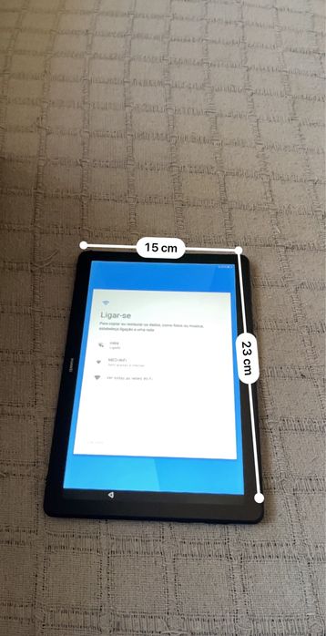 Tablet da marca Huawei em estado Novo