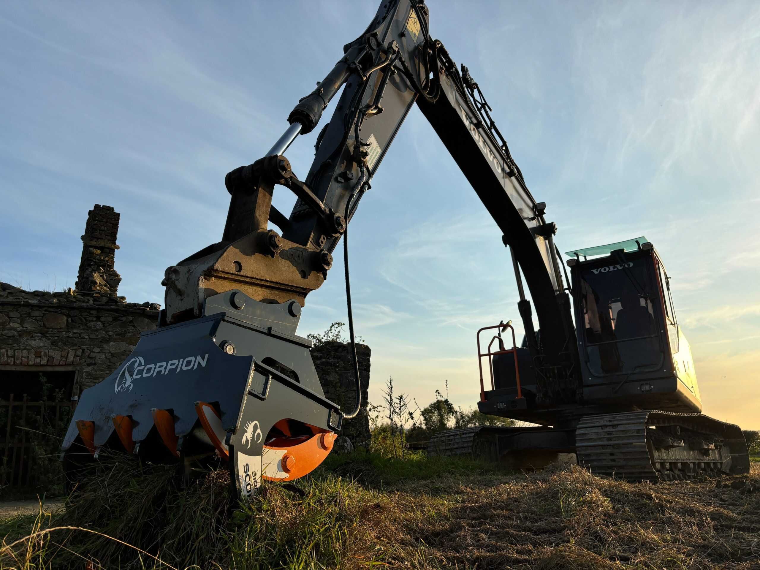 Chwytak do koparki MDE Scorpion S1000 8,0-14 ton