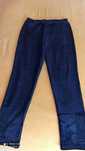 Welurowe, ciepłe legginsy 3XL/4XL