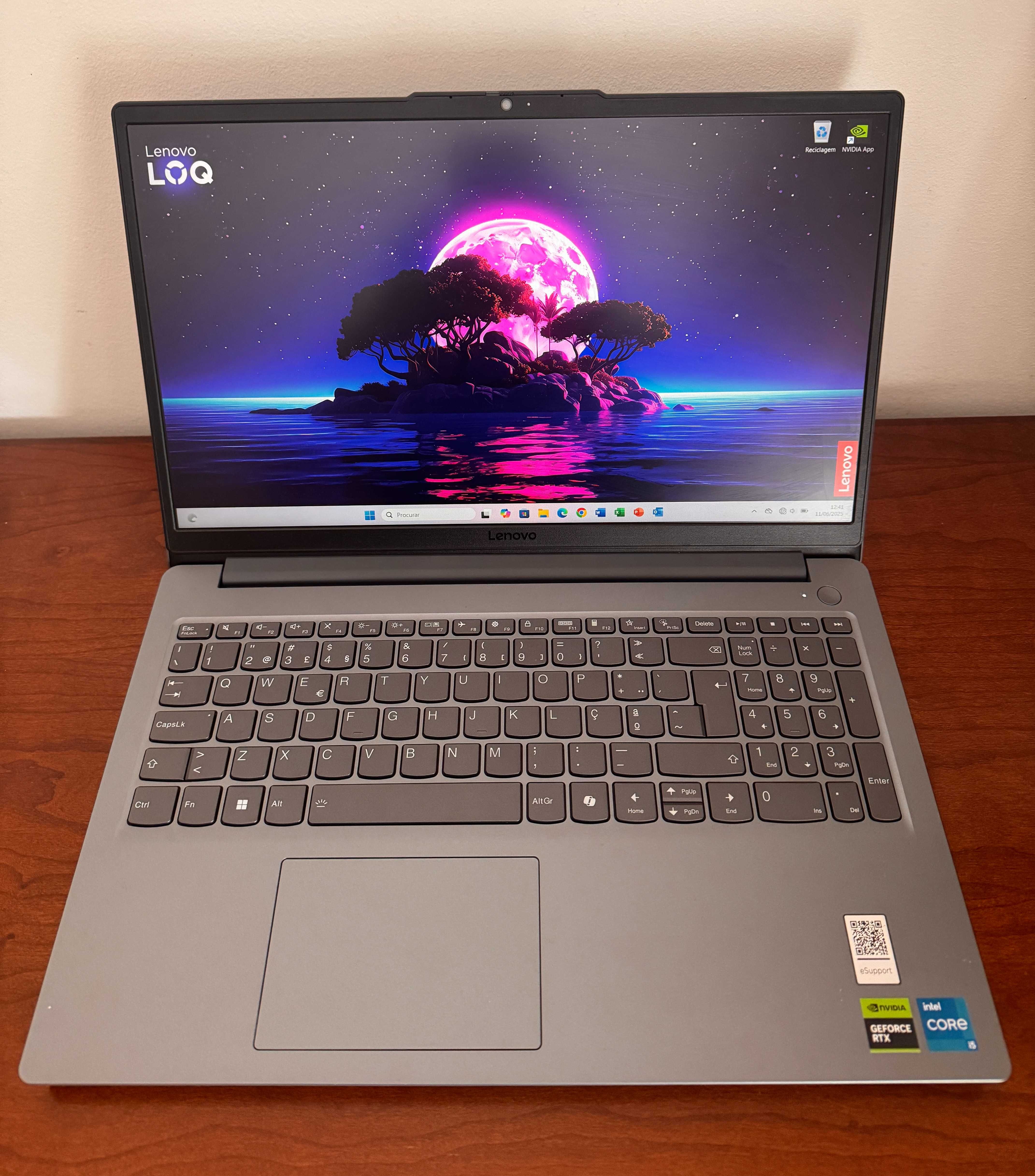 Lenovo LOQ Gaming 15.6"144Hz|i5-12450HX|32G Ram|512Gb|RTX2050|Garantia