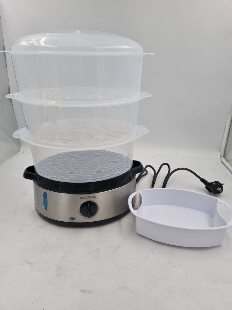 Cecotec elektryczny parowar vapovita 3000 Inox 800W
