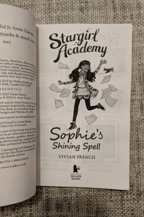 Stargirl Academy. Sophie's Shining Spell