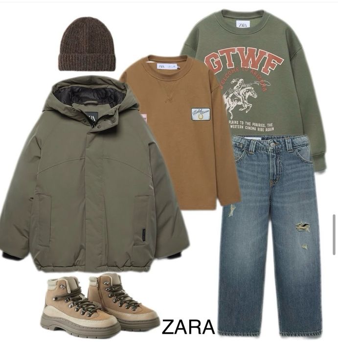 Мегакрута тепла водовідштовхуюча куртка, парка Zara, 13-14р, 164см