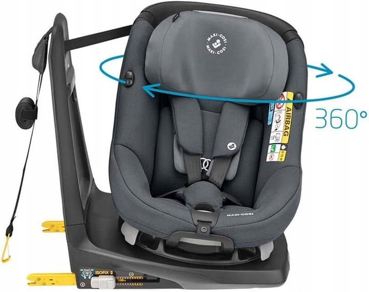 Maxi-Cosi Axissfix Fotelik Samochodowy 9-18 kg Obrotowy 360  Opis