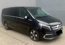 Przewóz osób - transport VIP - 6 osób - kofortowym Mercedesem V-klasa