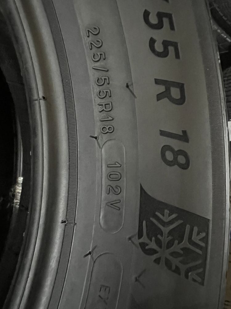 225/55/18 R18 Michelin Pilot Alpin 5 4шт нові зима