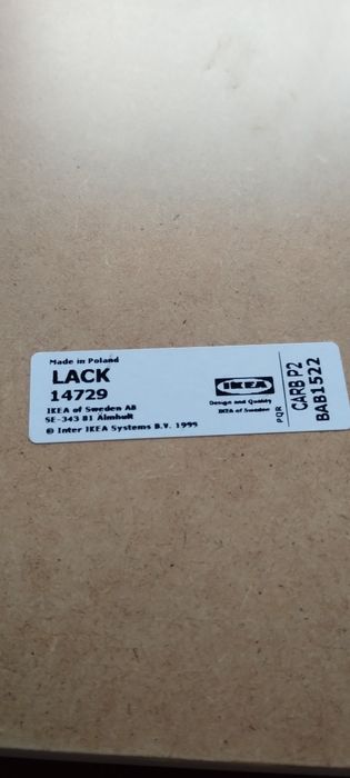 Stolik ikea LACK 2szt. Jak nowe.