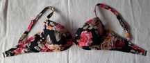Góra bikini w kwiaty * 75D push-up * Next