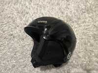 Kask narciarski dziecięcy Uvex P1US czarny 52-55 cm