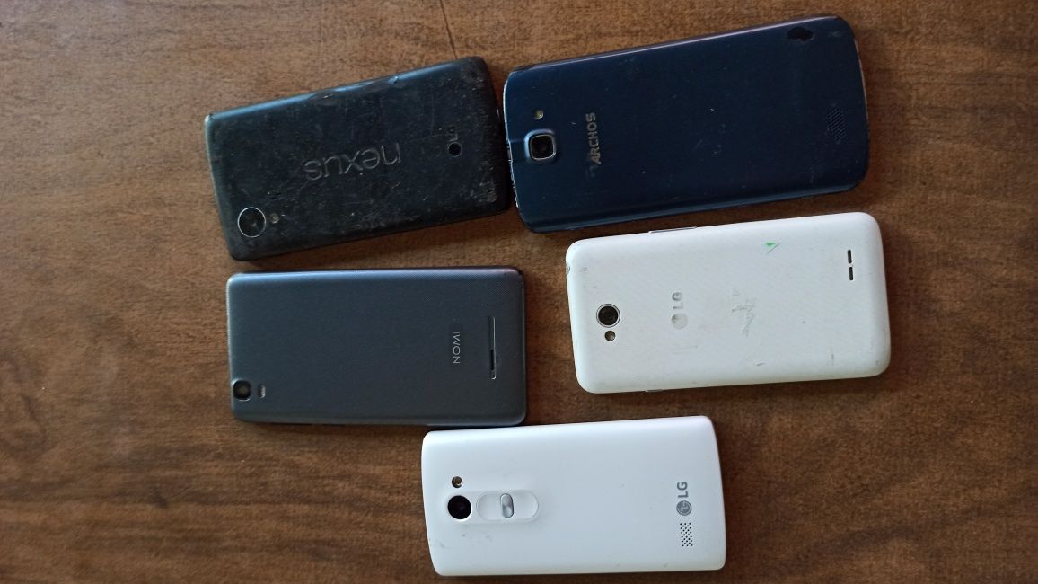 LG,Nomi,Archos,Nexus телефоны на запчасти