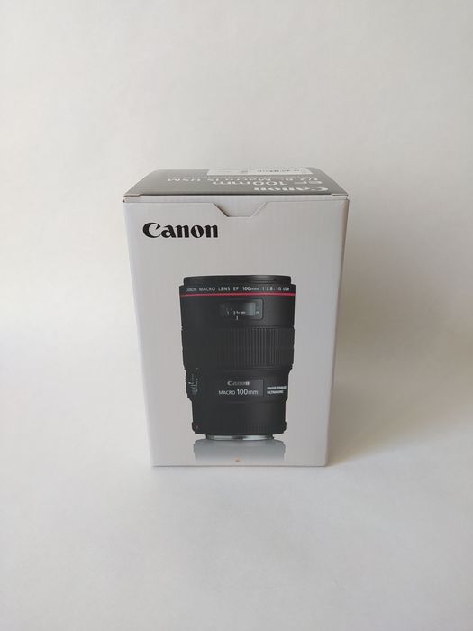 Об'єктив Canon EF 100mm f/2,8L Macro IS USM, Новий !