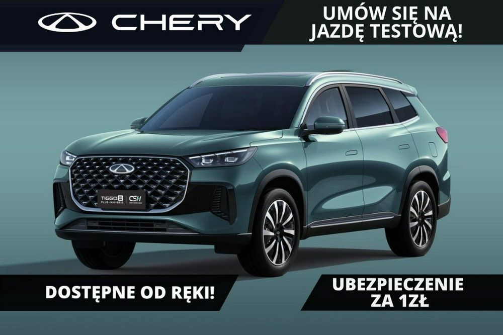 Chery Tiggo 8 PRESTIGE - 279KM - 1.5 T-GDI - Rocznik 2025