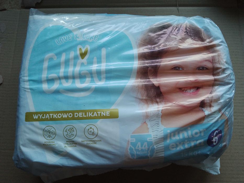 Pampers Gugu 6 Extra large 15kg+ pieluchy