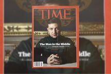 Журнал TIME Magazine 2019 Зеленський “The man in the middle”