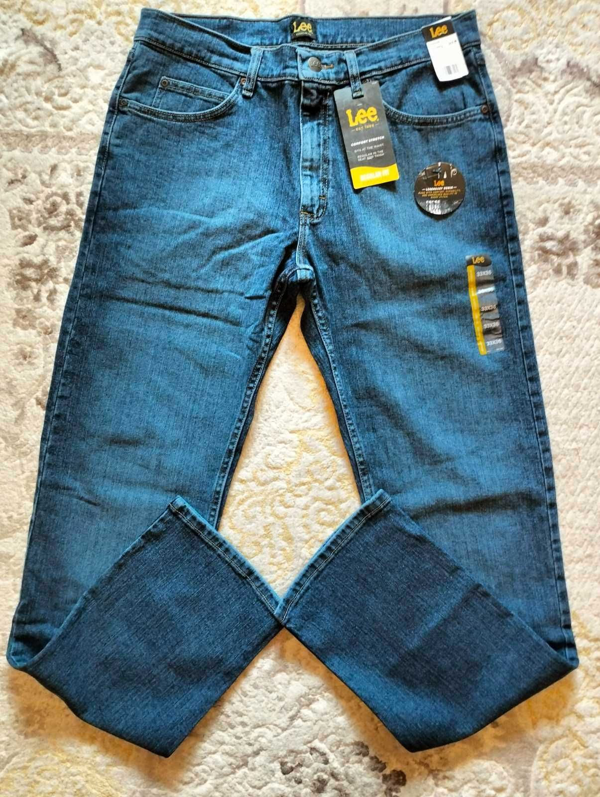 Чоловічі джинси американського бренду Lee Legendary Regular Straight