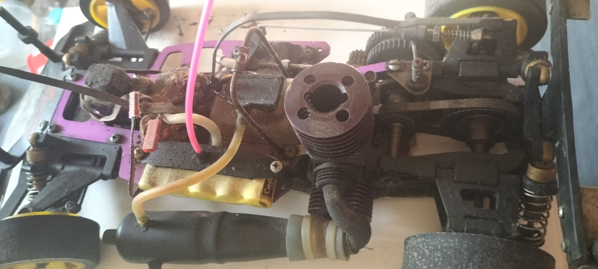 RC serpent, serpente nitro modelo vintage