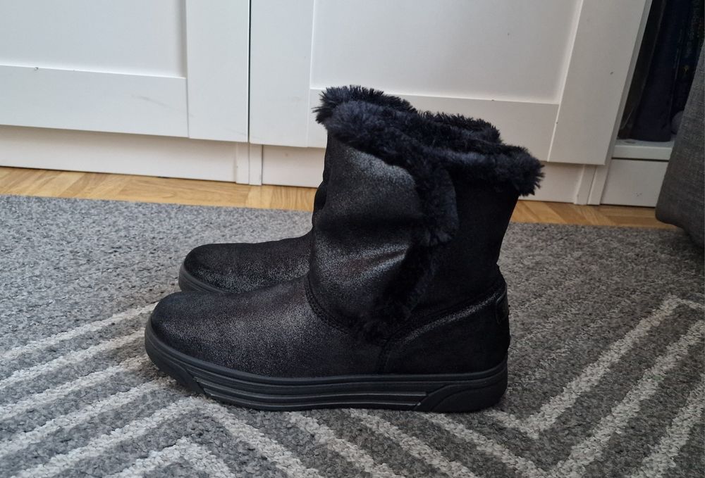 ***OKAZJA*** Kozaki Primigi rozm 36 czarne z brokatem