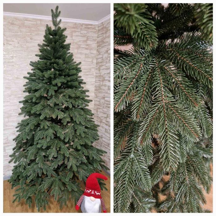 Ялинка штучна лита 1,8м Бельгійська Преміум Елка литая искусственная