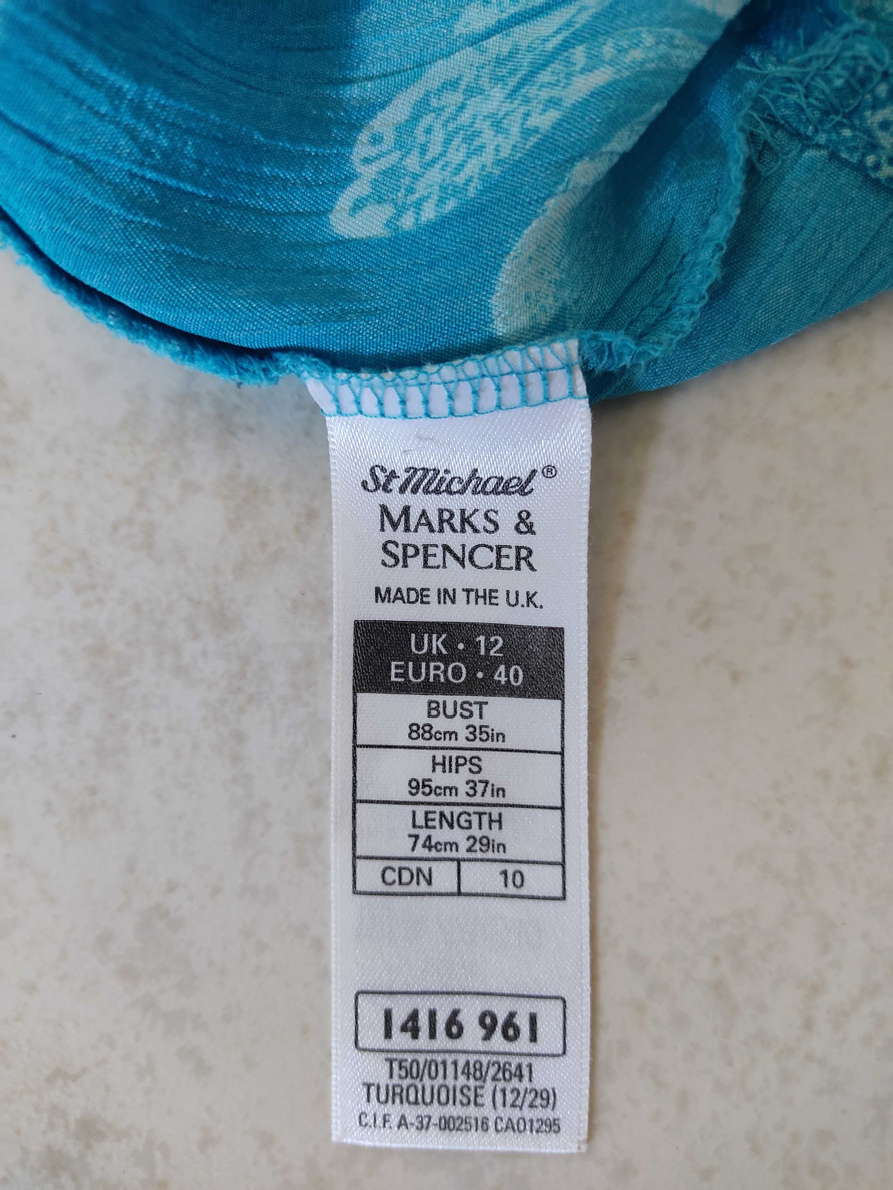 Sprzedam sukienkę M&S rozm. M UK12, Euro 40