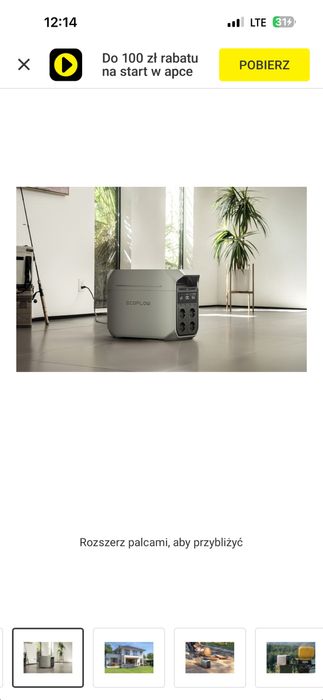 ECOFLOW Delta 3 Plus 1024Wh Bank energii